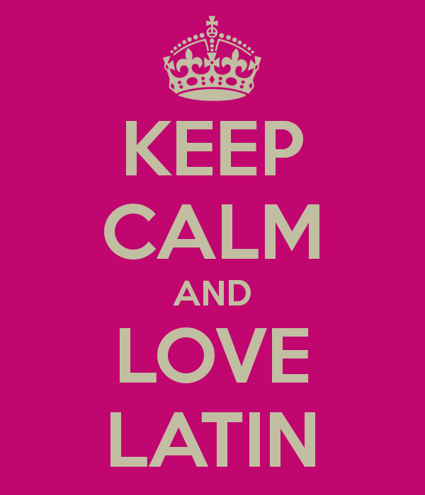 Keep calm amb love Latin