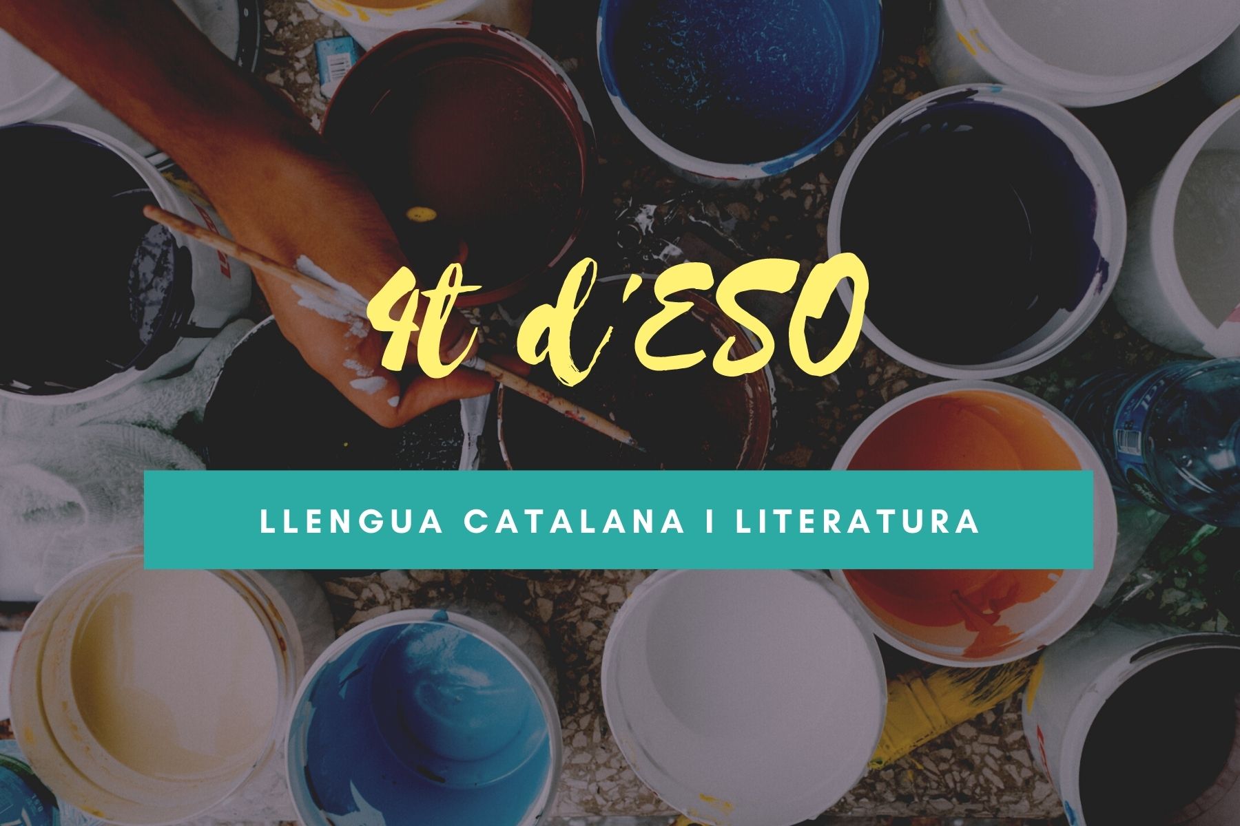 Llengua Catalana i Literatura 4t d'ESO